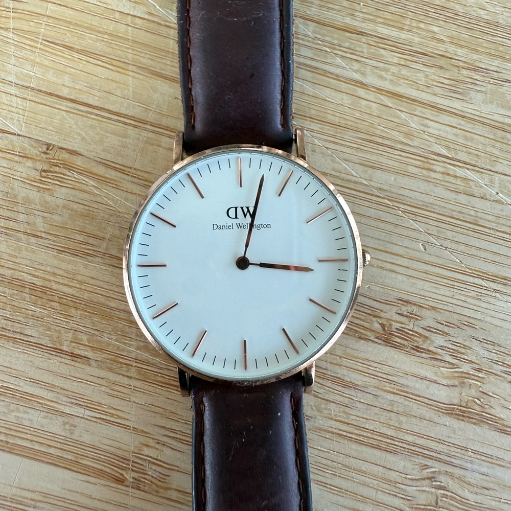 Daniel Wellington Brown Leather Watch
